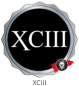 XCIII