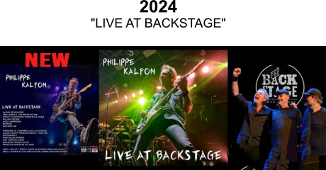 2024 "LIVE AT BACKSTAGE"