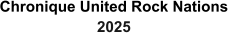 Chronique United Rock Nations 2025